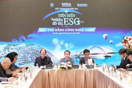 Tiến biển bằng siêu đô thị ESG++: Đột phá bằng công nghệ xanh