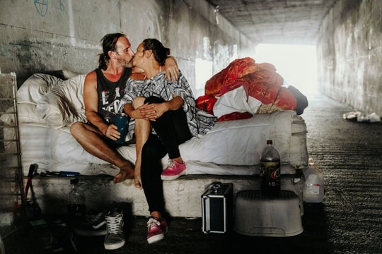 'Thành phố' của người vô gia cư dưới lòng Las Vegas