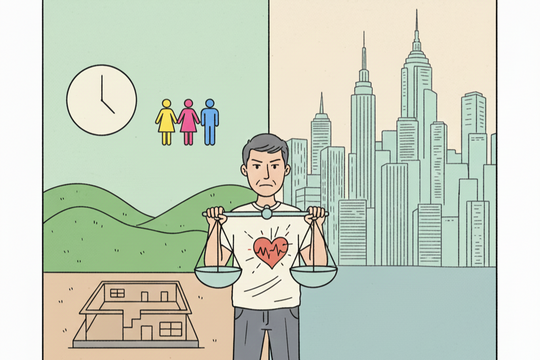 Chọn đi xa để tăng đôi ba lần thu nhập hay ưu tiên việc lấy vợ