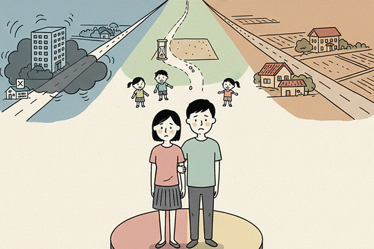 Chồng đòi về nội, vợ muốn về ngoại, còn ở Hà Nội thì nợ ngập đầu