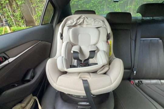 Cách lắp ghế trẻ em có ISOFIX