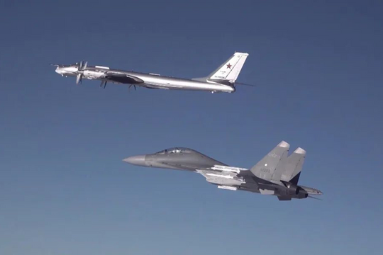 9 máy bay quân sự Nga, Trung Quốc tiến vào ADIZ Hàn Quốc