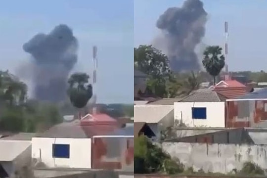 Campuchia công bố video 'F-16 Thái Lan không kích lãnh thổ'