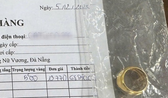 Nam thanh niên táo tợn cướp giật tại tiệm vàng ở trung tâm Đà Nẵng