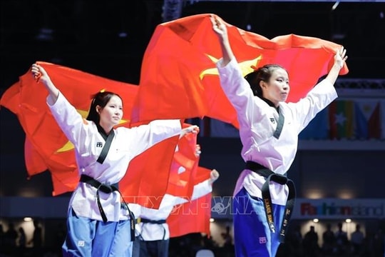 Taekwondo mang về tấm HCV thứ hai cho đoàn thể thao Việt Nam