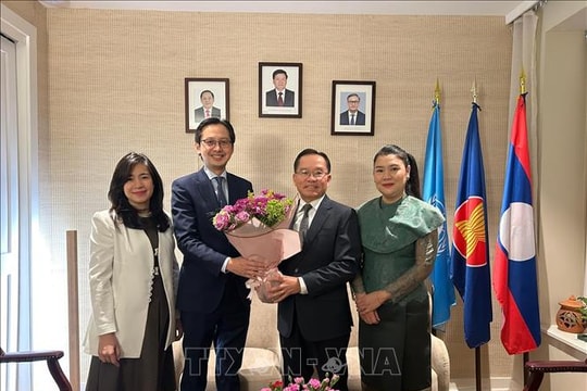 Tăng cường tình hữu nghị Việt Nam - Lào