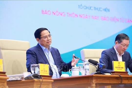 Thủ tướng Phạm Minh Chính: Thực hiện 3 đồng hành và '5 đặt hàng' đối với nông dân