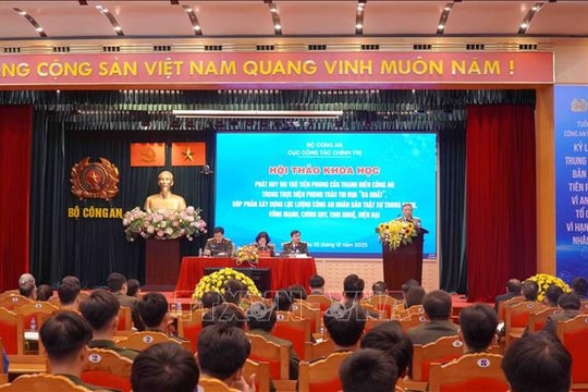 Tiên phong thực hiện phong trào thi đua 'Ba nhất'