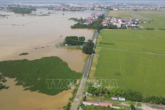 Công bố tình huống khẩn cấp ngập sàn trạm bơm tiêu Tân Hưng, Cẩm Hà 1, Tăng Long
