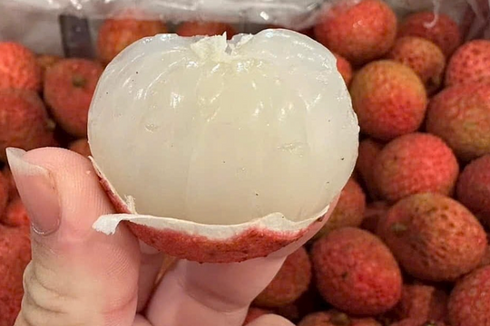 800.000 đồng một kg vải thiều Australia về Việt Nam