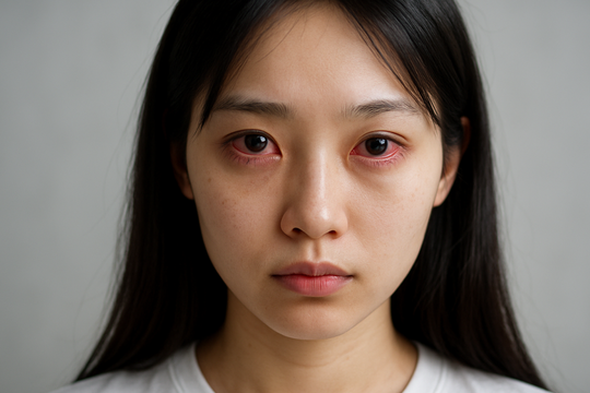 Mắt có nhiều tia máu đỏ là dấu hiệu bệnh gì?