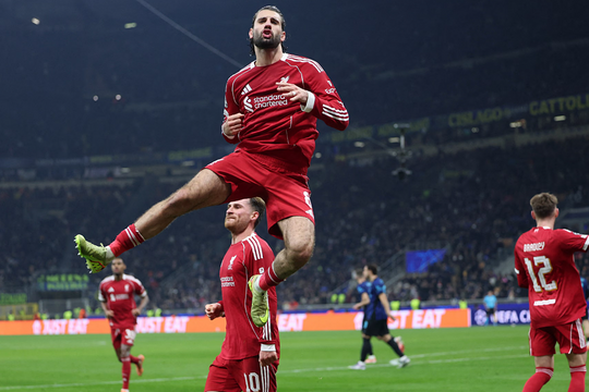 Liverpool thắng Inter Milan ở Champions League