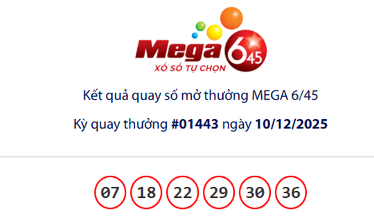 Vé số Vietlott liên tiếp trúng giải độc đắc