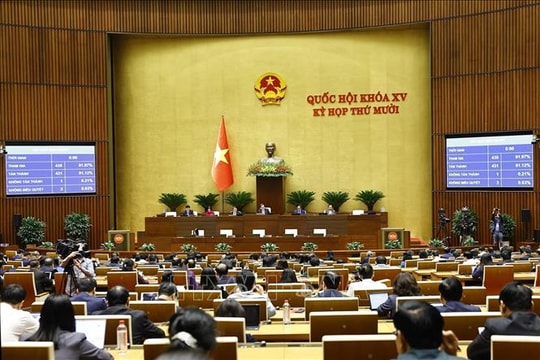 Thông qua Nghị quyết thí điểm cơ chế, chính sách đặc thù cho 3 thành phố lớn