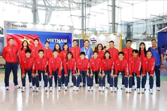 Futsal nữ Việt Nam tự tin hướng tới trận mở màn SEA Games 33