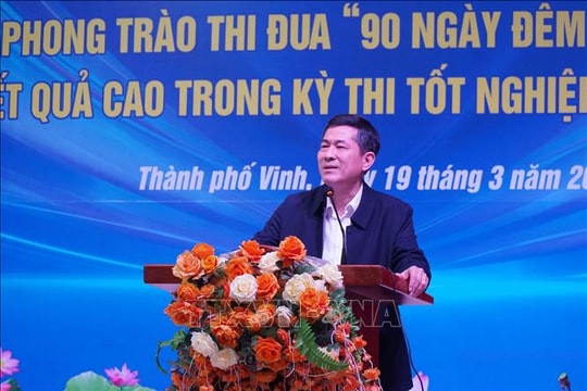 Ông Thái Văn Thành được bầu giữ chức Phó Chủ tịch UBND tỉnh Nghệ An