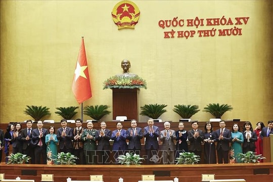 Thông cáo báo chí số 40, Kỳ họp thứ 10, Quốc hội khóa XV