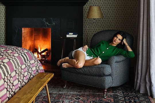 Biệt thự phong cách 'bà ngoại' của siêu mẫu Kendall Jenner