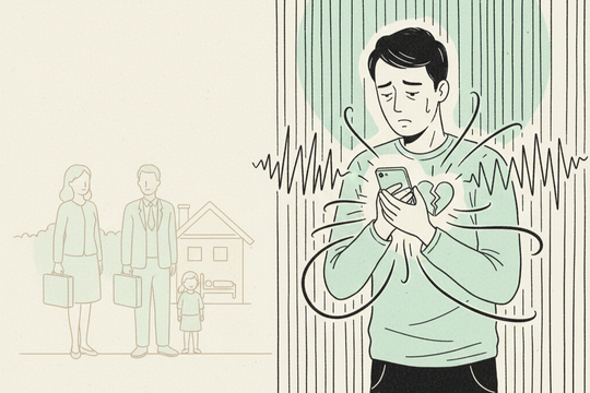 Vợ vẫn phải đi công tác với bồ cũ, tôi khó bình tĩnh