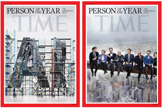 'Các kiến trúc sư AI' được Time chọn là Nhân vật của năm