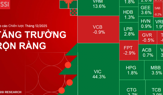 Chứng khoán Việt Nam không có bong bóng, xác suất tăng điểm tháng 12 tới 75%