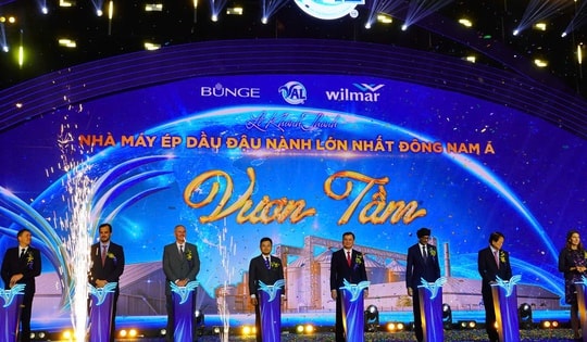 TP HCM khánh thành dây chuyền ép dầu đậu nành lớn nhất Đông Nam Á