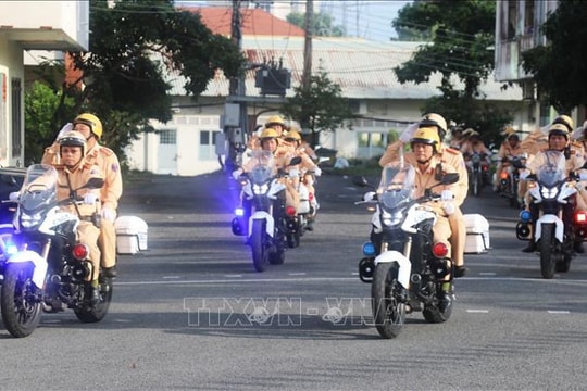 Cao điểm bảo đảm trật tự, an toàn giao thông, bảo vệ tuyệt đối an toàn Đại hội XIV của Đảng và các sự kiện lớn