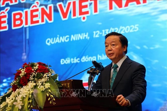 Phó Thủ tướng Trần Hồng Hà: Phát triển kinh tế biển theo hướng hiện đại và bền vững