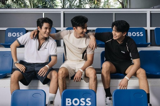 Diễn viên 'Mưa đỏ' khoe vẻ năng động khi diện trang phục của Boss