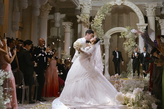 Tiệc cưới cảm hứng cổ điển của Tiên Nguyễn