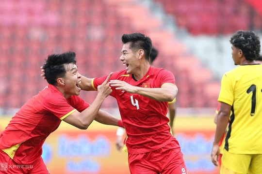 Việt Nam thắng Malaysia 10 trận liên tiếp ở cấp U22, U23