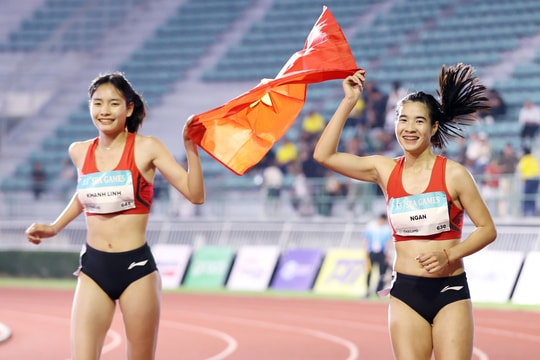 Ngày vàng của điền kinh Việt Nam ở SEA Games 33