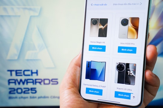 Hơn 2.000 lượt bình chọn Chung kết Tech Awards 2025 ngày đầu