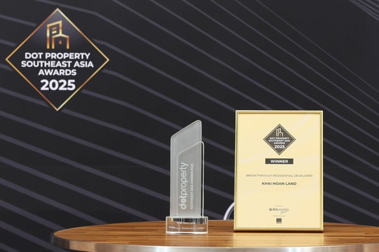 Khải Hoàn Land nhận giải thưởng bất động sản Đông Nam Á