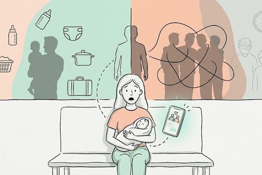 Mới sinh thời gian ngắn, tôi phát hiện chồng tìm các mối quan hệ khác