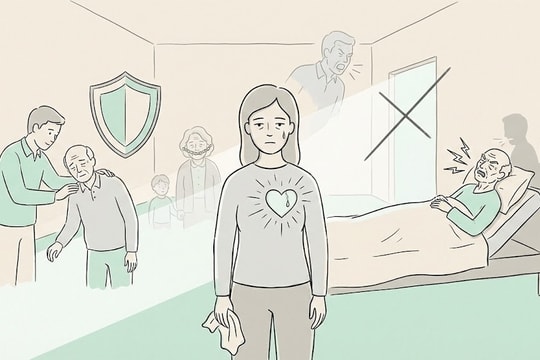 Chăm sóc ba hết mình nhưng tôi không thể yêu thương ông