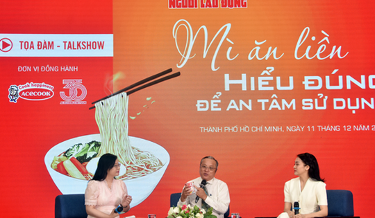 Hiểu đúng về mì ăn liền