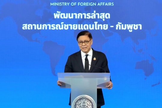 Thái Lan lên tiếng về phát biểu của ông Trump liên quan đến căng thẳng biên giới