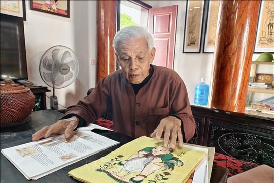 Bảo tồn tranh Đông Hồ - Bài 2: Những 'báu vật' nhân văn sống