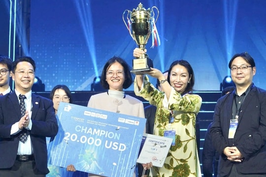 Growlab thắng giải quán quân tài năng khởi nghiệp Việt Nam 2025