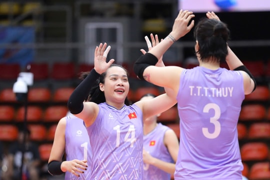 Bóng chuyền nữ Việt Nam gặp Thái Lan ở chung kết SEA Games 33