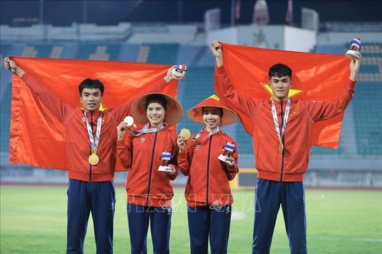 Bản lĩnh và kinh nghiệm của Điền kinh Việt Nam ghi dấu tại đấu trường khu vực