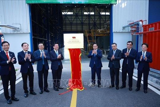 Thủ tướng dự Lễ khánh thành Nhà máy Điện khí LNG Nhơn Trạch 3 và 4