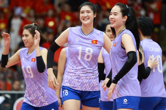 Bóng chuyền nữ vào chung kết SEA Games 33