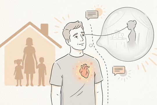 Không thể quên ánh mắt của cô gái trong tiệc cưới dù tôi có vợ