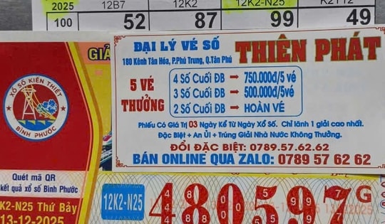 Xổ số miền Nam: Chiều 14-12, tài xế xe ôm trúng độc đắc khiến nhiều người phấn khích