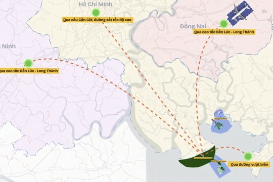 Hạ tầng chục tỷ USD 'mở đường' siêu đô thị Cần Giờ