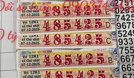 Xổ số miền Nam: Vé số Kiên Giang trúng độc đắc liên tiếp tại TPHCM