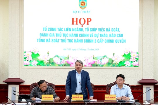 Cắt giảm thủ tục hành chính dựa trên dữ liệu, bám sát nhu cầu của người dân