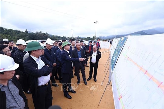 Phú Thọ đẩy nhanh tiến độ dự án đường Cao tốc Hòa Bình - Mộc Châu